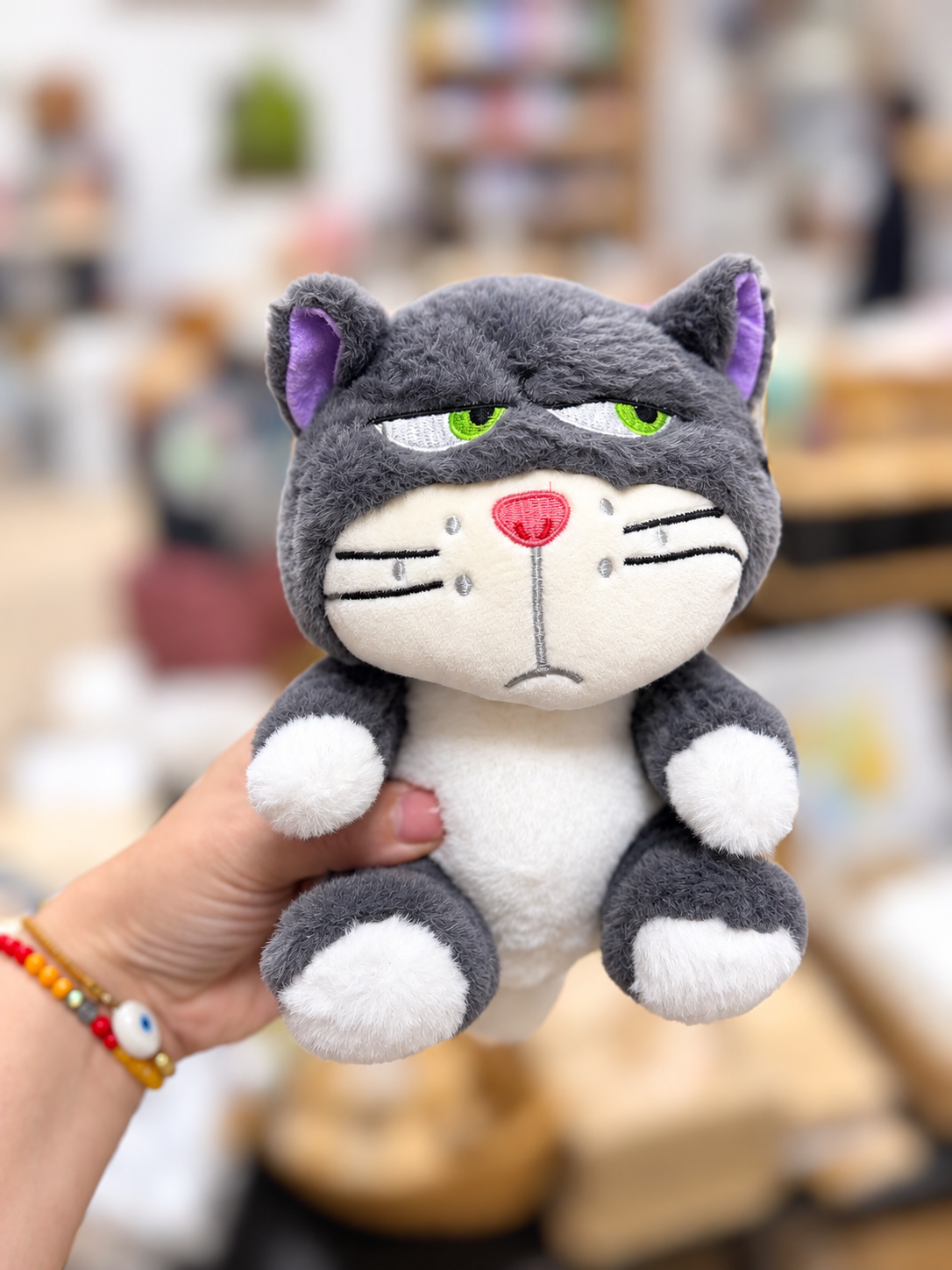 Peluche gato Lucifer