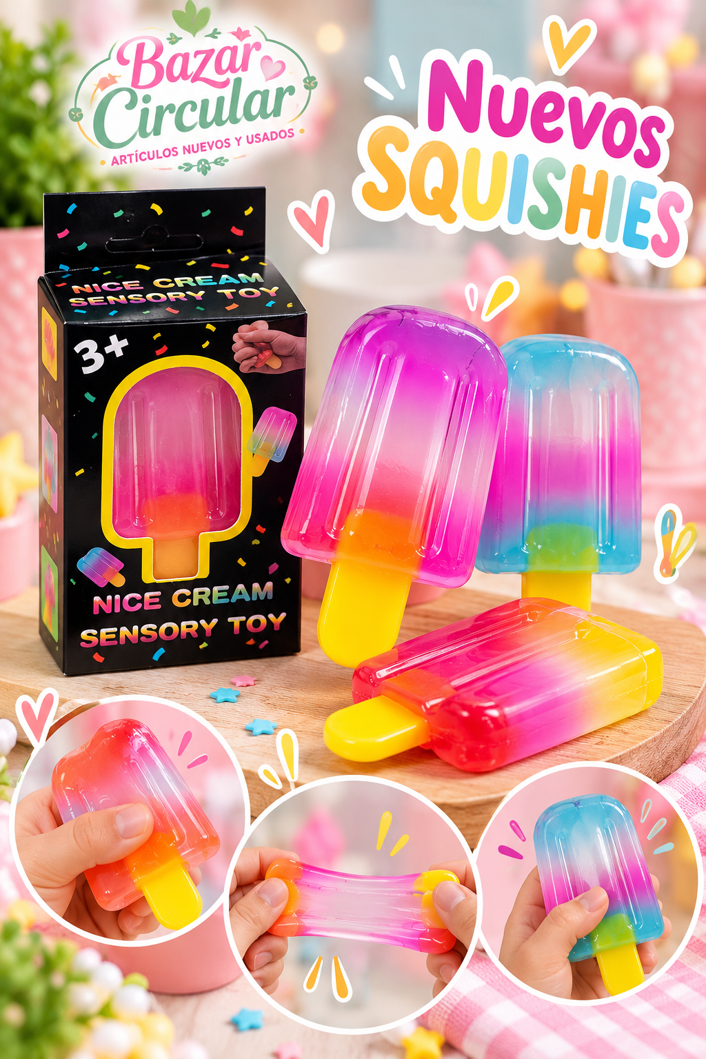 Squishy paleta helado