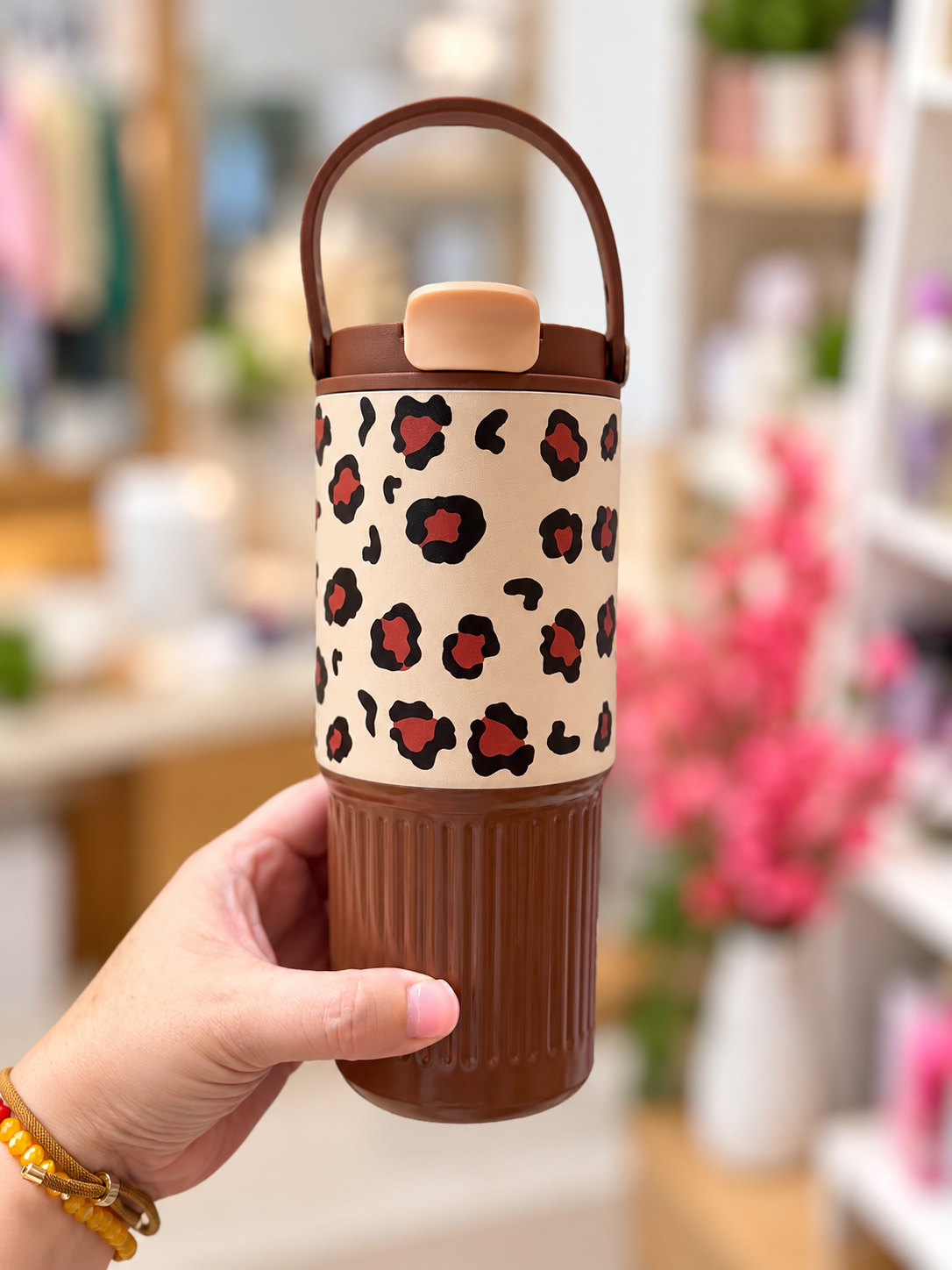 Vaso térmico animal print