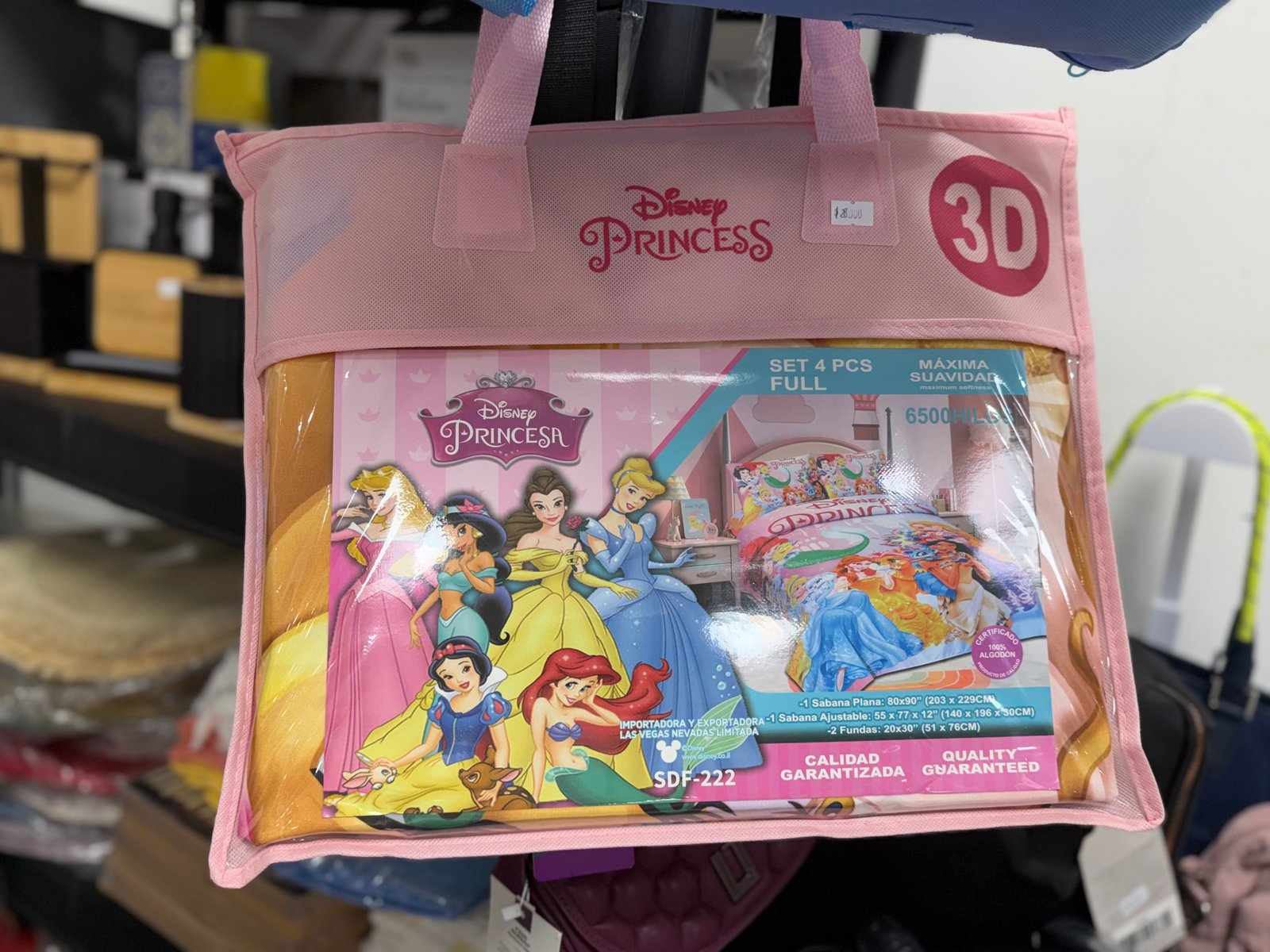Set sábana Disney princesas