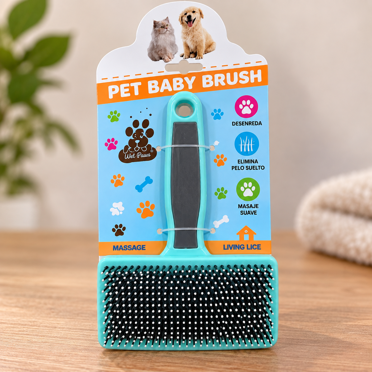Cepillo para mascotas