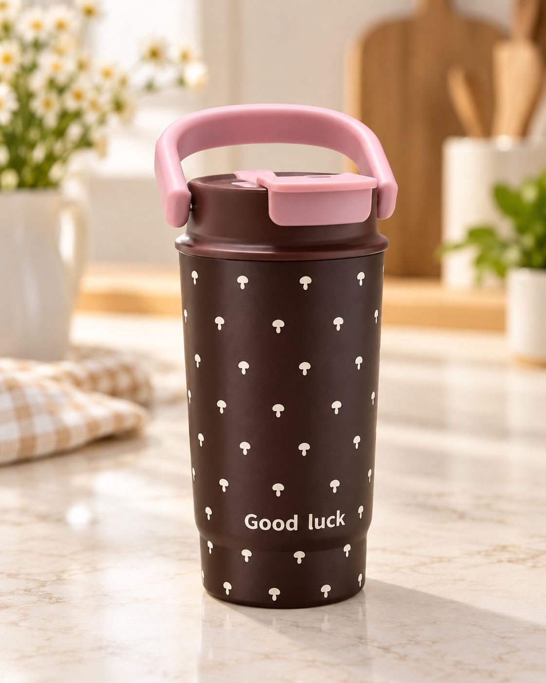 Vaso térmico animal print