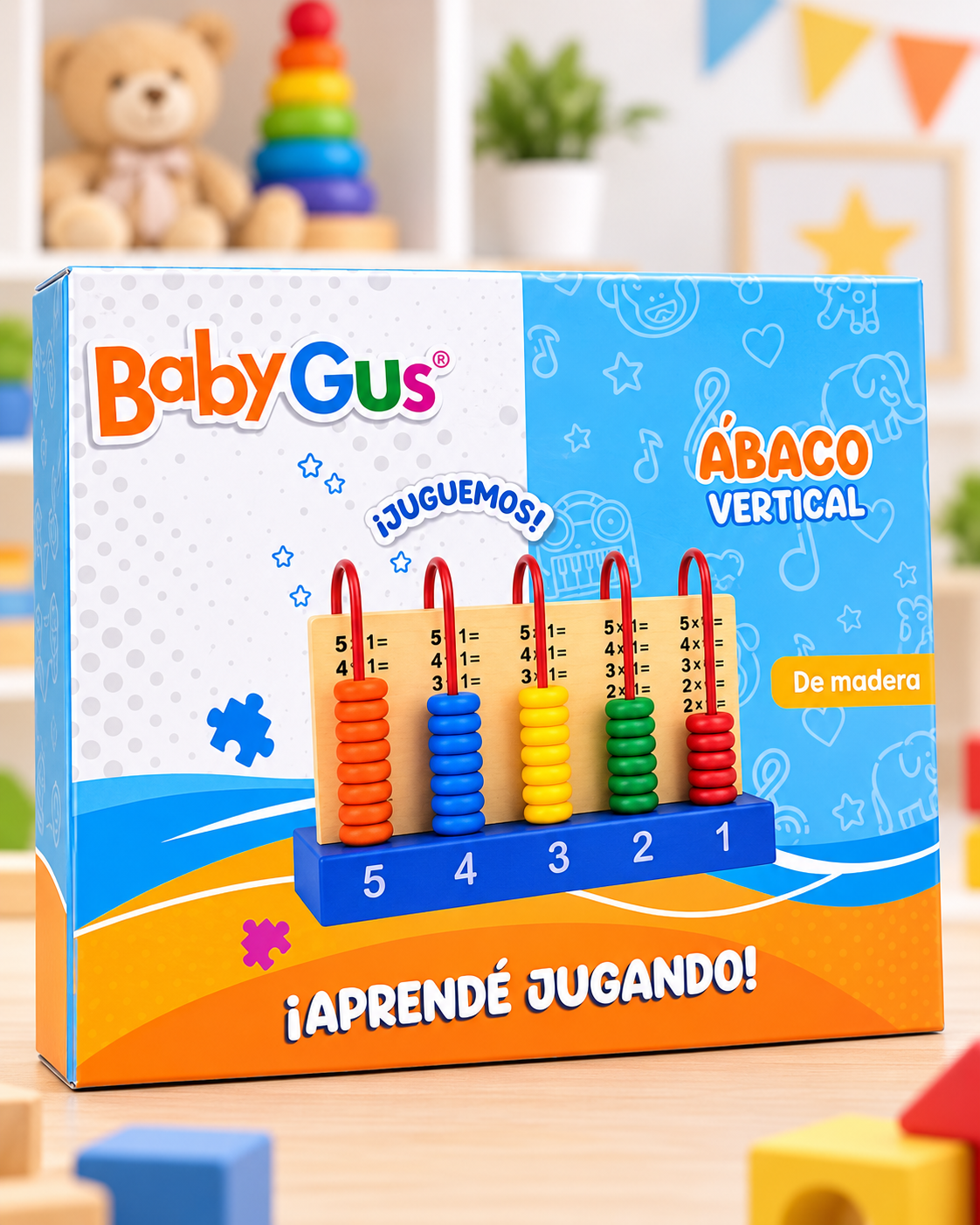 Ábaco de madera